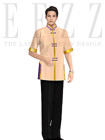 中餐服務(wù)員制服372