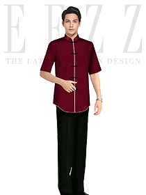 中餐服務員制服392