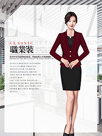 時(shí)尚女職業(yè)裝夏裝制服設(shè)計(jì)圖904