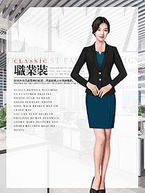 女職業裝夏裝制服設計圖905