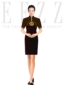 中餐服務員制服343