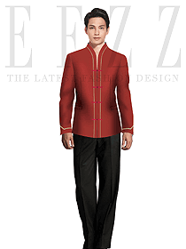 中餐服務(wù)員制服555