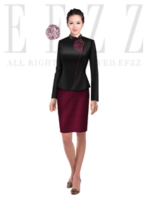 中餐服務(wù)員制服728