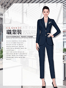 女秋冬職業裝制服設計圖1808