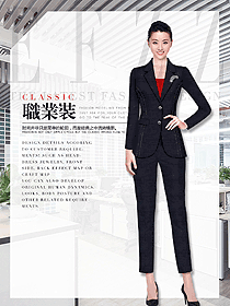 時(shí)尚女秋冬職業(yè)裝制服設(shè)計(jì)圖1809