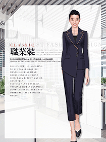 時尚女秋冬職業裝制服設計圖1811