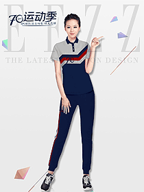 原創設計女職業裝T恤服裝款式圖036