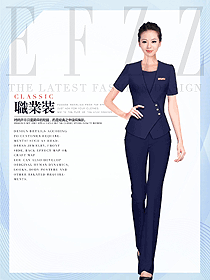 原創制服設計女職業裝夏裝款式圖782