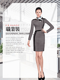 時尚女職業裝夏裝制服設計圖789