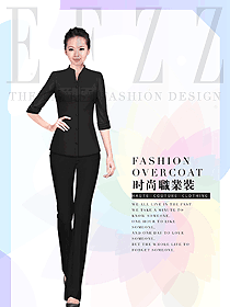 時尚女職業(yè)裝夏裝制服設(shè)計圖798