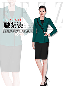 時尚女職業裝夏裝制服設計圖858