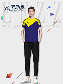 男職業裝T恤服裝款式效果圖127