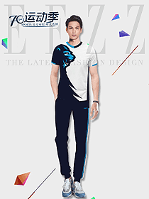 原創(chuàng)設(shè)計短袖男職業(yè)裝T恤服裝款式圖130