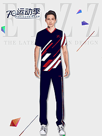 原創設計短袖男職業裝T恤服裝款式圖132