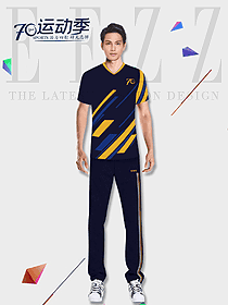 時(shí)尚男職業(yè)裝T恤制服設(shè)計(jì)圖133