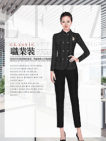 時尚女秋冬職業裝制服設計圖1793