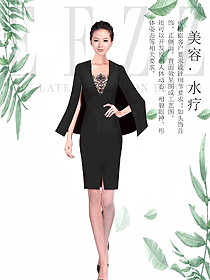 時尚水療SPA會所咨客迎賓服裝款式圖445