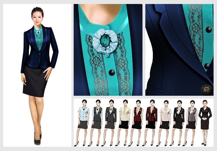 時尚職業裝系列方案五