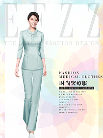 原創(chuàng)設(shè)計(jì)美容技師服裝款式圖829