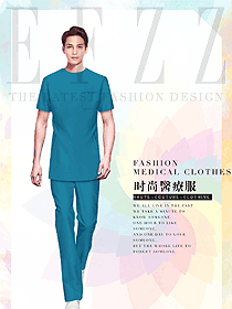 原創設計牙科醫生護工服裝款式圖832