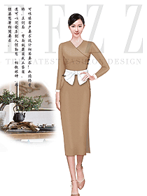 新款女職業(yè)裝夏裝制服設計圖982