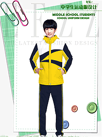 原創(chuàng)制服設(shè)計(jì)長(zhǎng)袖男款學(xué)生服校服款式圖133