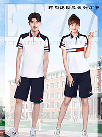 短袖男女款學生服校服款式設計圖141