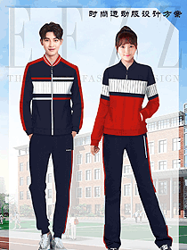 長袖男女款學生服校服款式設計圖144