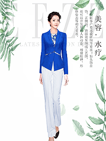新款水療會所咨客服裝款式圖529