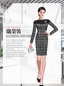 新款女職業裝夏裝制服設計圖990