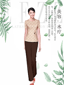 原創設計會所服務生服裝款式圖851