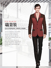 時尚男職業(yè)裝西服制服設計圖485