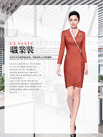 時尚女職業(yè)裝夏裝制服設(shè)計圖1015