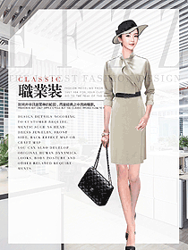 新款女職業裝夏裝制服設計圖1020