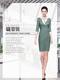 時(shí)尚女職業(yè)裝夏裝制服設(shè)計(jì)圖1027