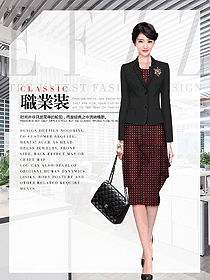 時尚女職業裝夏裝制服設計圖1031