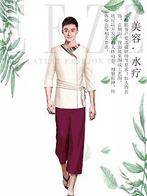 原創(chuàng)設(shè)計(jì)會(huì)所服務(wù)生服裝款式圖882
