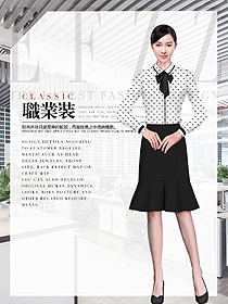 飄帶款小馬紋女長袖襯衫效果圖419