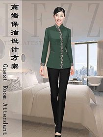 辦公樓酒店客房保潔制服圖片277