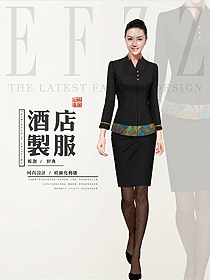 高端酒店女中餐領班制服設計圖193