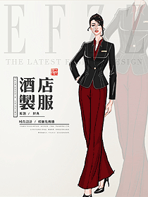 女中餐領班制服設計圖195