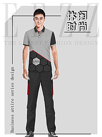 團體工作服T恤定制款設計效果圖146