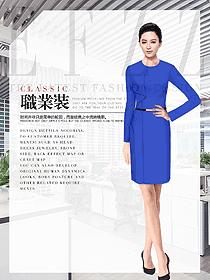 職業裝女裝夏裝制服設計圖1067