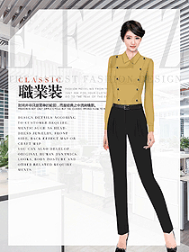 女職業裝長袖襯衫設計圖438