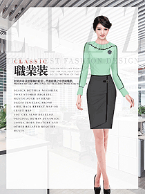 原創(chuàng)服裝設計女職業(yè)裝長袖襯衫款式圖440