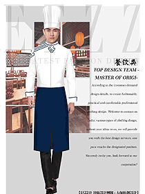 快餐服務(wù)員廚師制服設(shè)計(jì)圖510
