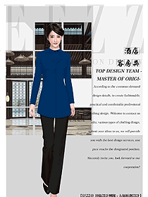 原創設計客房服務員服裝設計圖670