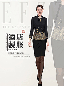 時尚酒店大堂制服設計圖1308