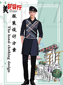 快餐店員工服裝設計圖433