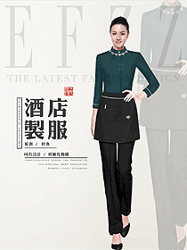 特色中餐廳服務員制服設計圖2222